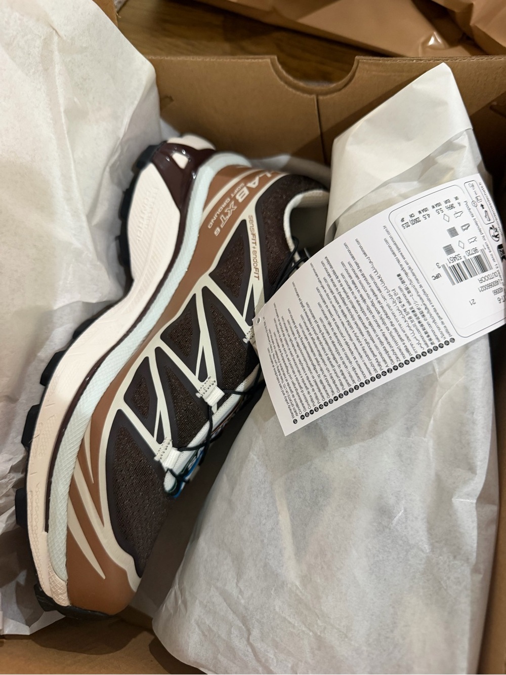 Salomon Brown Trail Running Shoe - Picture 3 of 3